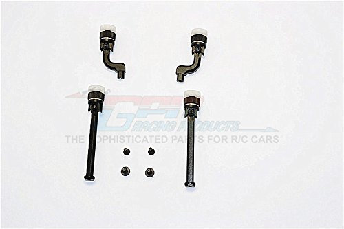 GPM HPI Sport 3 Flux Tuning Teile Aluminium Front+Rear Magnet Body Mount for BMW M3 E30 - 1 Set Black