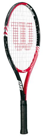 Wilson Roger Federer 25 BR BESAITET Tennisschläger für Kinder