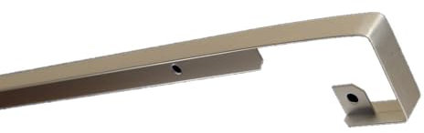 NORDLINGER PRO Profil jonction bord a bord pour plan de travail - Ep.plan mm.38 - Rayon mm.0 à 2 -