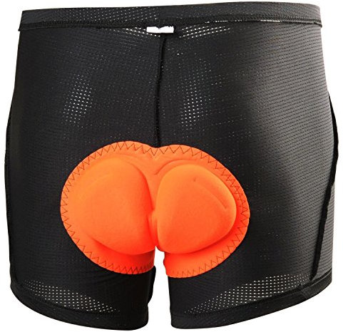 CHIC-Cuissard de Vélo Cycliste Unisexe Equipé d’Un Insert avec Peau de Chamois Short Caleçon Rembourré de Sport Cyclisme VTT sous-Vêtements de Sport Protection Confortable Séchage Rapide