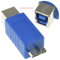 USB 3,0 SuperSpeed Type B Femelle vers Micro B Mâle 10 Broches Adaptateur