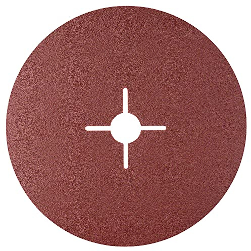 Bosch Accessories Professional Fiberschleifscheibe (für Winkelschleifer verschiedene Materialien, Ø 180 mm, Körnung 80)