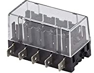HELLA 8JD 005 993-032 Sicherungsdose - 5-polig - ATO - 30A - Stecker: Flachstecker - Stecker: 10 x side (6,3x0,8)