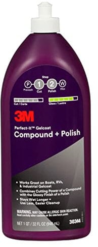 3M 30344 Perfect-It Gelcoat Compound + Polish - 907,2 g