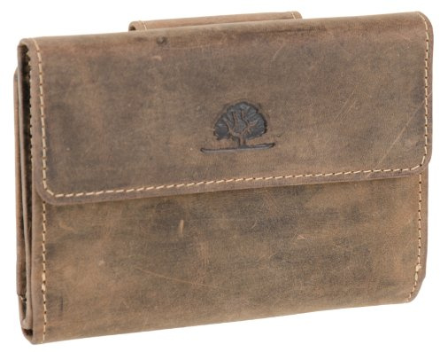 Greenburry Geldbörse Leder 14 cm