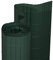 jarolift PVC Sichtschutzmatte Premium Sichtschutz Garten Balkon Terrasse Sichtschutzzaun Balkonverkleidung Zaunblende, 90 x 600 cm (2X 3m Länge) Grün