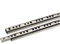 SOTECH Schubladenschienen 1 Paar (2 STÜCK) Teilauszug KT1-10-H17-L246-NF Kugelführung H: 17 / L: 246 mm