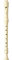 YAMAHA YRA-28B Recorder - Alto baroque fingering, white