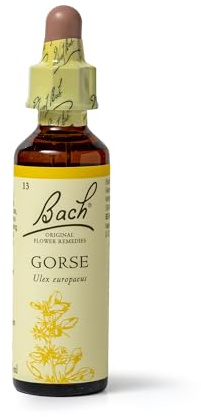 Bach Original Flower Remedies Gorse, Know Your Own Mind, Remain Hopeful, Emotional Wellness, Natural Flower Essence, 20ml
