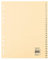 Soennecken Register 1925 DIN A4 1-31 volle Höhe Tauenpapier chamois