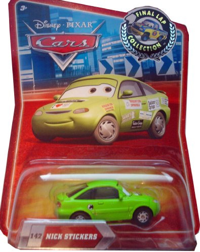 DISNEY PIXAR CARS NICK STICKERS # 142 FINAL LAP COLLECTION [Spielzeug]