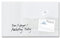 SIGEL GL131 Tableau magnétique en verre premium, surface brillante, 78 x 48 cm, verre de sécurité, montage facile, 3 aimants néodyme inclus, super blanc - Artverum