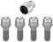 McGard Bulloni antifurto M14x1,50 - Conici - Lunghezza 27,3 mm (apertura chiave 17 mm), cromati