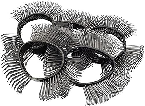 HAZET Bürstenband, 11 mm breit, grob, gebogene Spitzen 9033-6-03/5 | 140 g, Antrieb 400120 Bohrmaschine , Schleifmaschine , Meißel , Säge , Schere,, Adapter 9033-6-011 wird benötigt