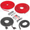 Belva True 4 Gauge AWG Premium CCA Complete Amplifier Wiring Kit with OFC 2-Channel RCA Cable - BAK42 RED