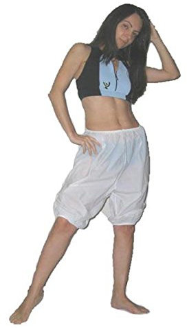 Vetrina del Benessere PANTALONCINO EFFETTO SAUNA -Bianco, Tg.3 (Italia 50-52)- Pantaloncino Dimagrante per Sudorazione in Morbido PVC, Pantaloncini Shorts Dimagranti per Sudare - UNISEX