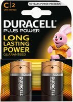 Non-rechargeable Battery, Alkaline, 1.5 V, C, Raised Positive and Flat Negative