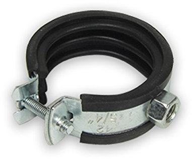 Eigenmarke Gelenk- Rohrschelle mit Kippschraube 20-23mm (Schwarz)