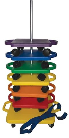 Champion Sports Scooter Stacker, Yellow