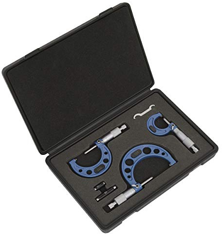 SEALEY Mikrometer eingestellt 3pc Metric