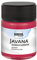 KREUL 8194 - Javana Seidenmalfarbe im 50 ml Glas, cherry, hochpigmentierte und brillante Farbe auf Wasserbasis, mit fließend flüssigem Charakter, dringt tief in die Fasern ein