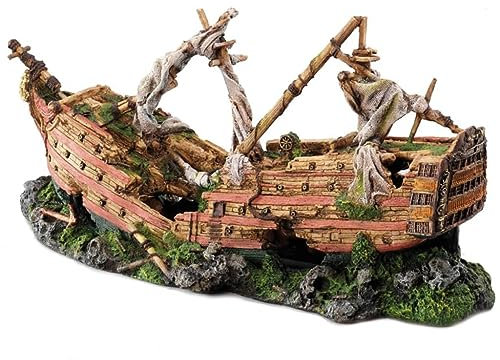 Europet Bernina 234-196151 Aquariendekoration Galeon-Wreck, XXL, 73 x 26.5 x 34 cm