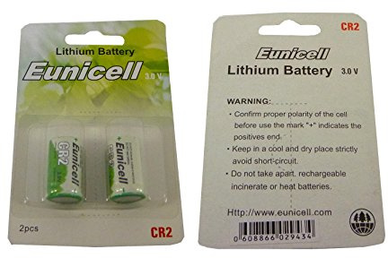 PK Green 2 batteries lithium CR2/DLCR2/ELCR2/KCR2