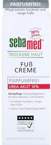 SEBAMED Trockene Haut parfümfrei Fußcreme Urea10% 100 ml