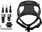 Garmin Virb X Harnais court pour chien Noir