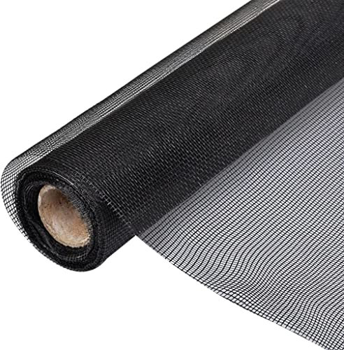 vidaXL Rotolo Zanzariera Fibra di Vetro Protezione 100x500 cm Rete Antiinsetti