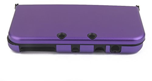 Aluminium Metall Haut Case Schutzhülle Für New Nintendo 3DS XL Lila