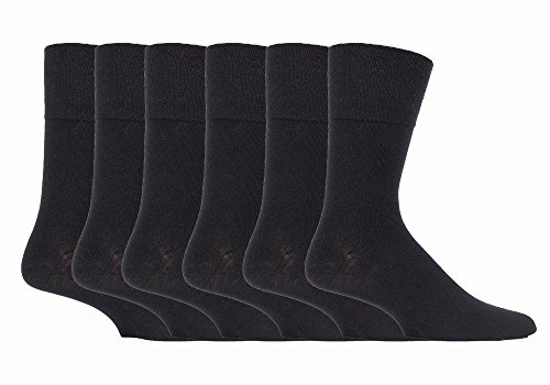 SockShop Gentle Grip Mens Colourburst Socks Pack of 3