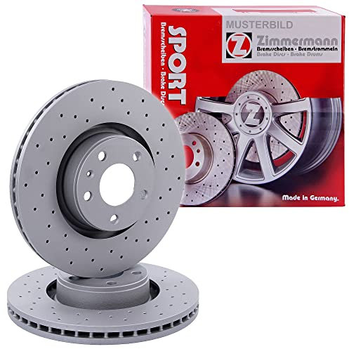 ZIMMERMANN 150.1269.52 Bremsscheibe, vorne, perforiert, Sport Coat Z