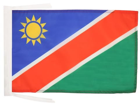 AZ FLAG - Flagge Namibia - 45x30 cm Mit Kordel - Republik Namibia Fahne 30 x 45 Cm - Flaggen