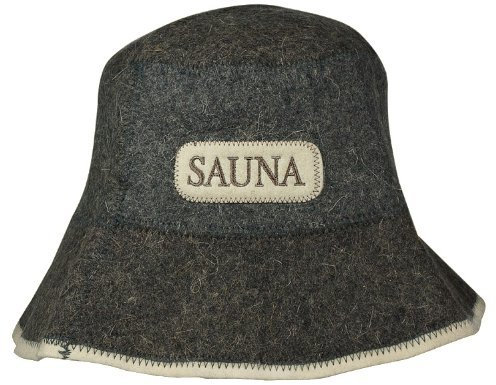 Gorro con sauna ** Bordado, de fieltro (Fieltro, sauna gorro) 100% fieltro