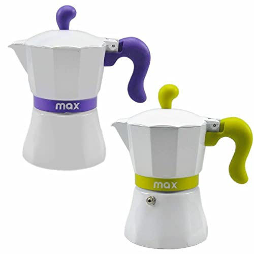 MOKA CAFFETTIERA MAX CON SISTEMA DI RIVESTIMENTO CERAMICO BREVETTATO