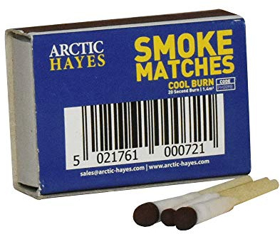 Arctic Hayes PH009B Strikes Smoke Matches 12-Piece Box