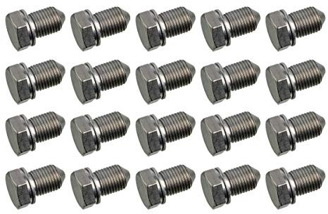 20 STÜCK FEBI BILSTEIN 15374 ÖLABLASSSCHRAUBE MIT DICHTRING AUDI/SKODA/VW