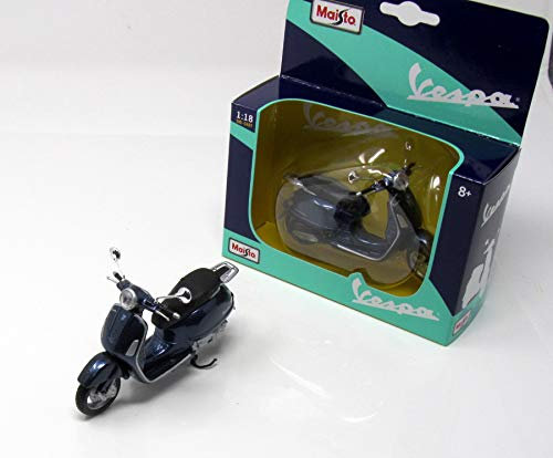 Vespa Granturismo (2003) blau, Maisto Motorrad Roller Modell 1:18