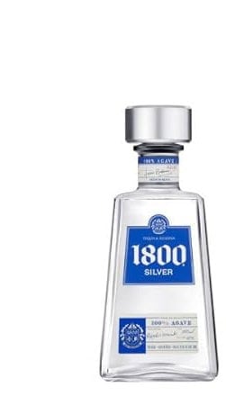 1800 Tequila Silver 100% Agave Tequila Small Bottle 20cl