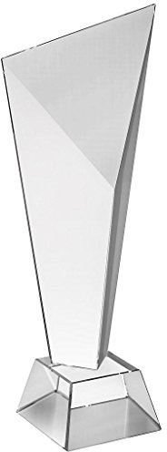 CRISTALICA Glas Pokal Trophäe für Vitrine Alcor Transparent 26 cm Gravur Geeignet
