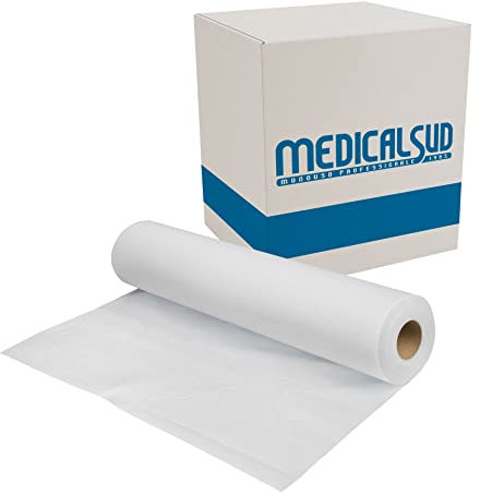 Medical Sud s.r.l. - rouleaux de drap de protection pour table d'examen ou de massage tissu non tisse' 60cmx100m 20g LER.025 pcs.6