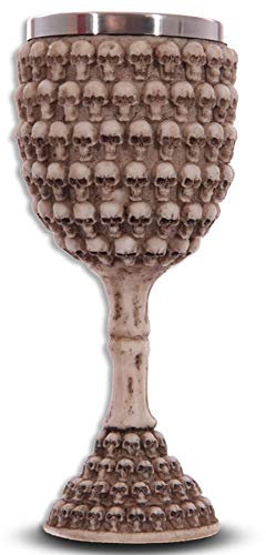 mtb more energy Calice Faces of Death - Bicchiere Tazza Cranio - Decorazione Horror Fantasy