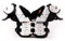 BARNETT Vision IV American Football Schulterschutz, sehr leicht, Gr 2XL, Farbe schwarz
