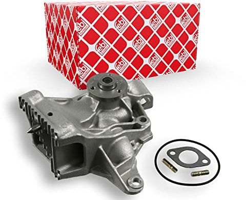 febi bilstein 22242 Wasserpumpe mit Anbaumaterial, 1 Stück | Kompatibel mit: OPEL MOVANO A Bus, MOVANO A Kasten, MOVANO A Pritsche/Fahrgestell, RENAULT MASTER II Bus, MASTER II Kasten