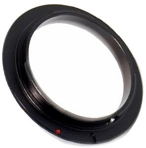 ayex Retroadapter Passend für Canon 62mm Reversering Makroadapter zum umgekehrten Anschrauben eines Objektivs Umkehrring