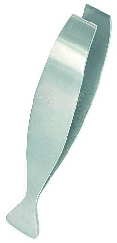 Herbertz Unisex Grätenpinzette, Rostfreier Edelstahl Messer, grau, M