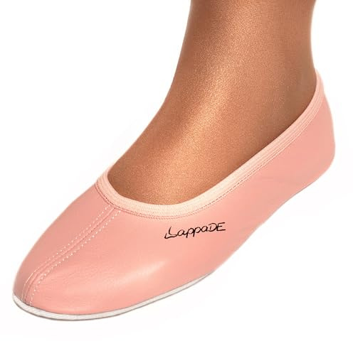 Lappade Chaussons de Gymnastique, de Ballet, de Gymnastique, de Danse avec Semelle en Caoutchouc T. 22-46
