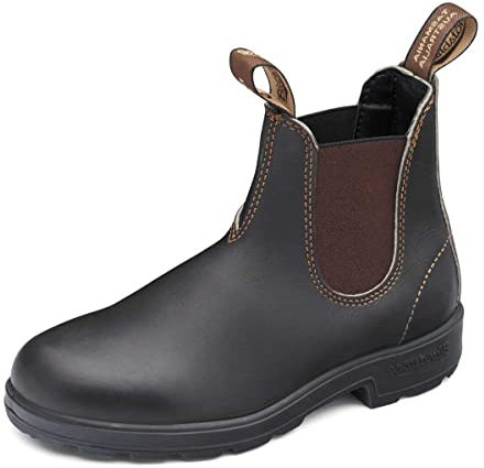 Blundstone 500 - Stivaletti Unisex-Adulto, Marrone (Stout Brown), 42 EU