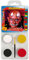 Eulenspiegel 204665 - Schmink-Set Diabolo, für ca. 40 Masken, Schminkfarben, Karneval, Mottoparty